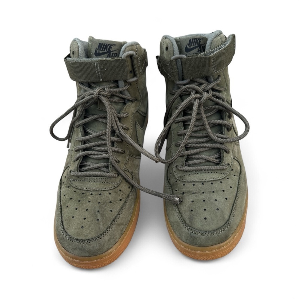Nike youth Green High-Top Sneakers size 7Y - Picture 8 of 11